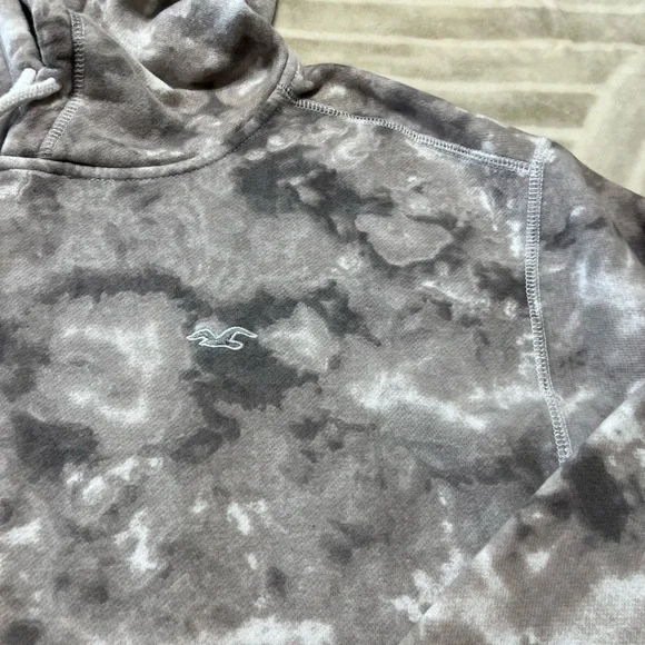 Hollister Camouflage Gray Hoodie M - Picture 2 of 6